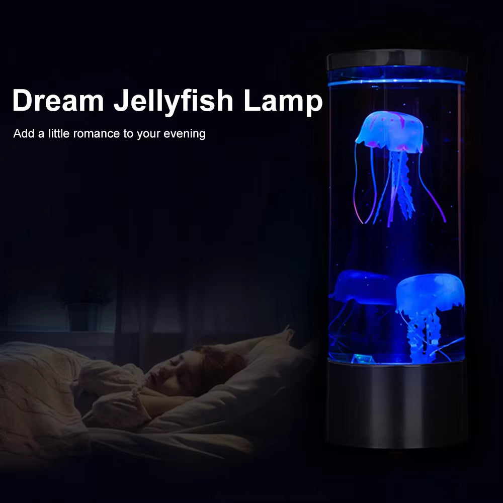 Jellyfish Lamp Color Changing Remote Control Aquarium Tank