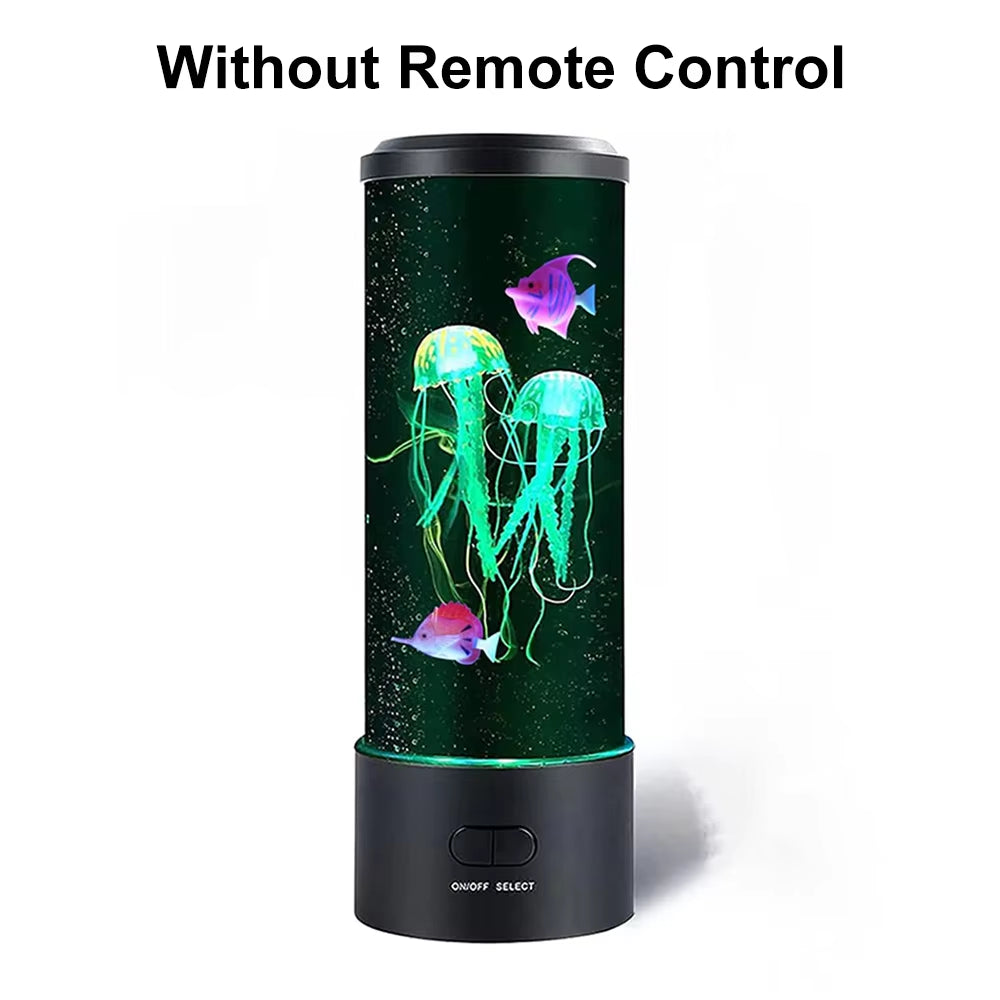 Jellyfish Lamp Color Changing Remote Control Aquarium Tank