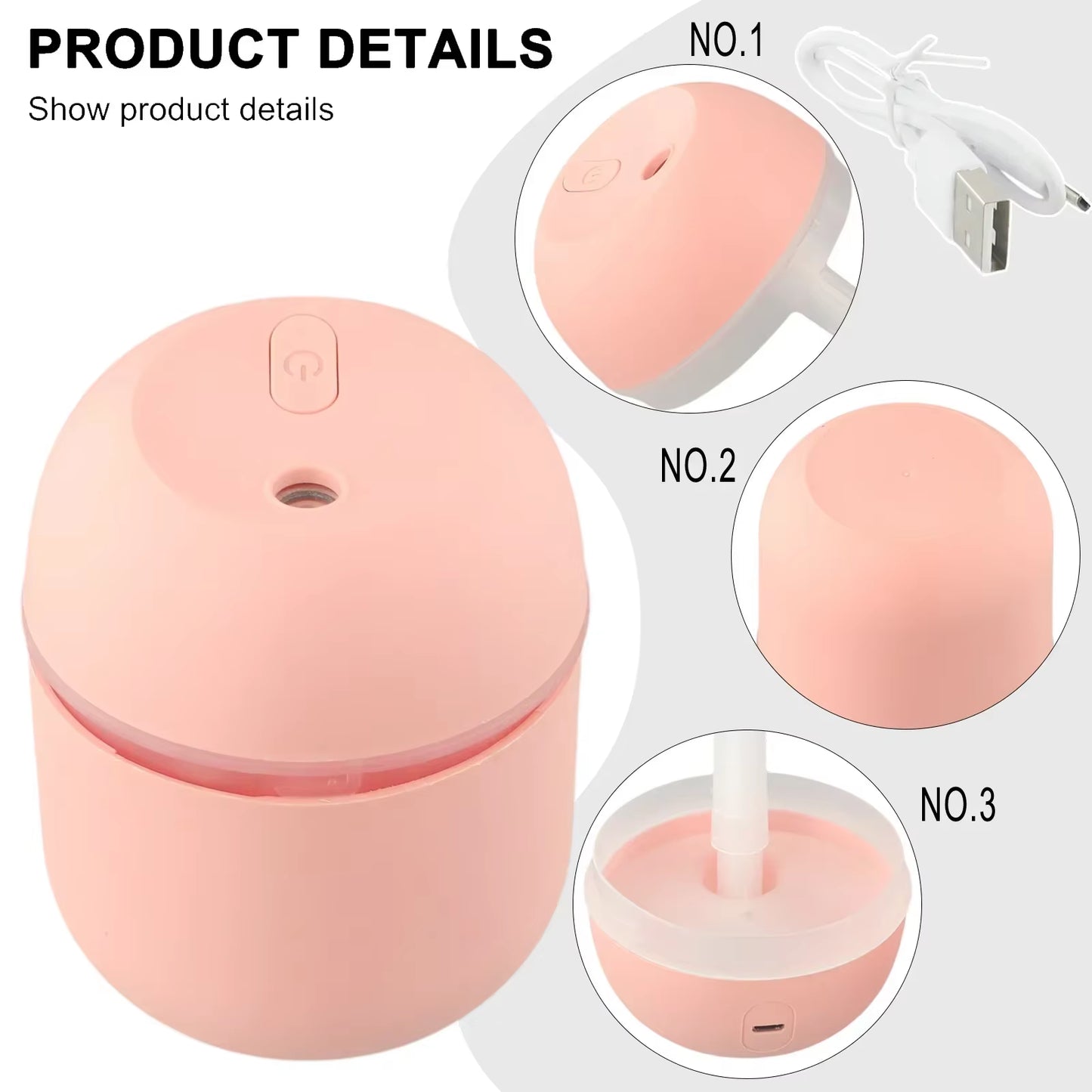 LED Air Humidifier Diffuser